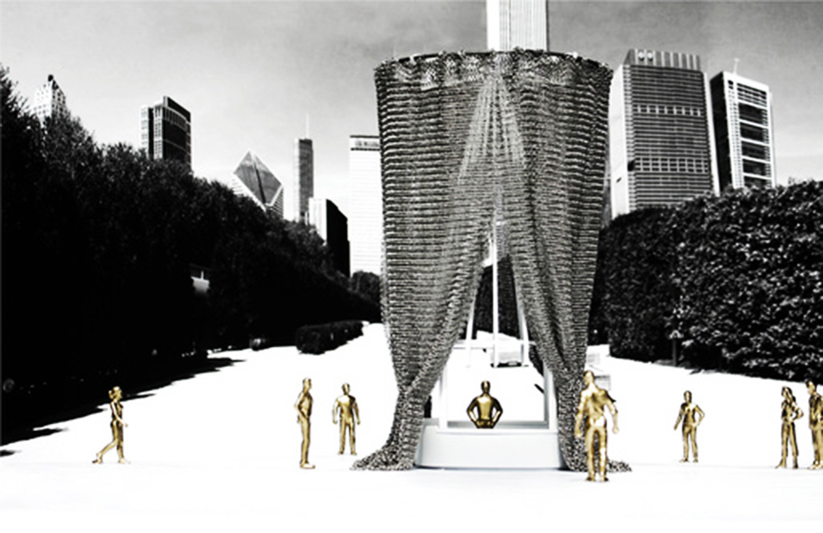 Chicago Architecture Biennial exhibits ministructures on Chicago&rsquo;s lakefront