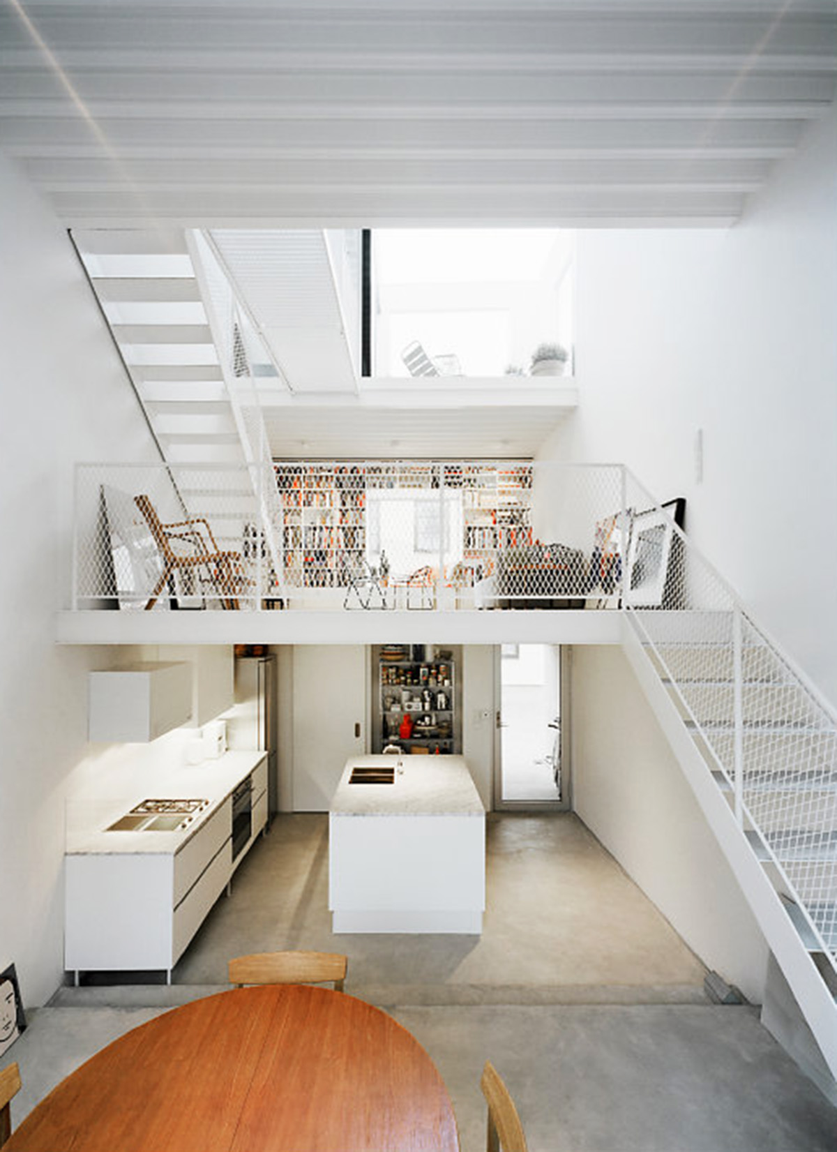 Townhouse is sandwiched between old buildings with a fresh look in Landskrona, Sweden