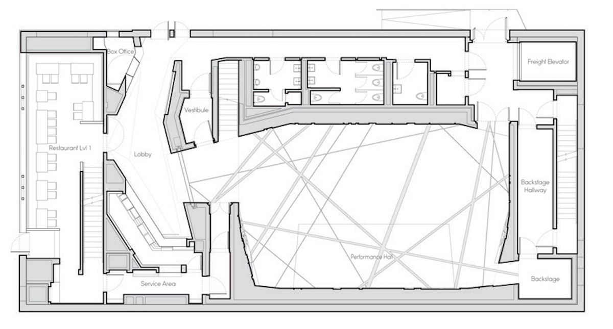 Bureau V Designs New Non-Profit Music Venue in Williamsburg, Brooklyn