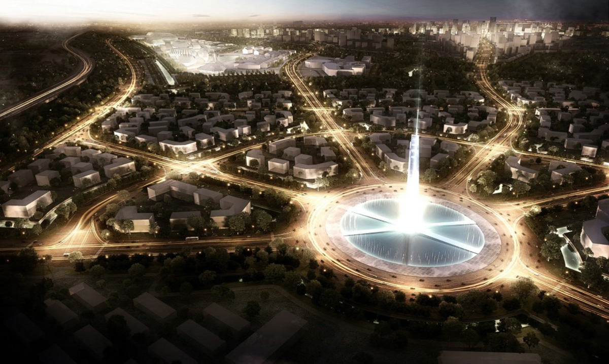 Architecture in Fashion: Hebei Lanfang Yongqing International Clothing City