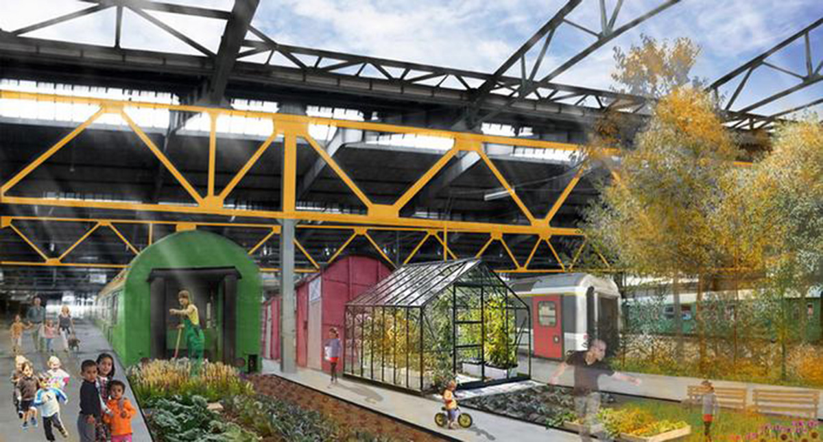 German students designed residences for refugees