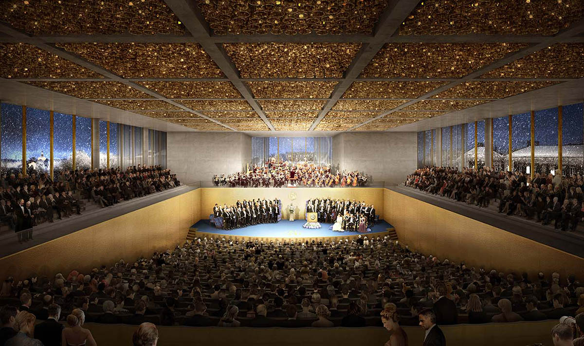 David Chipperfield unveils modified version of Nobel Center