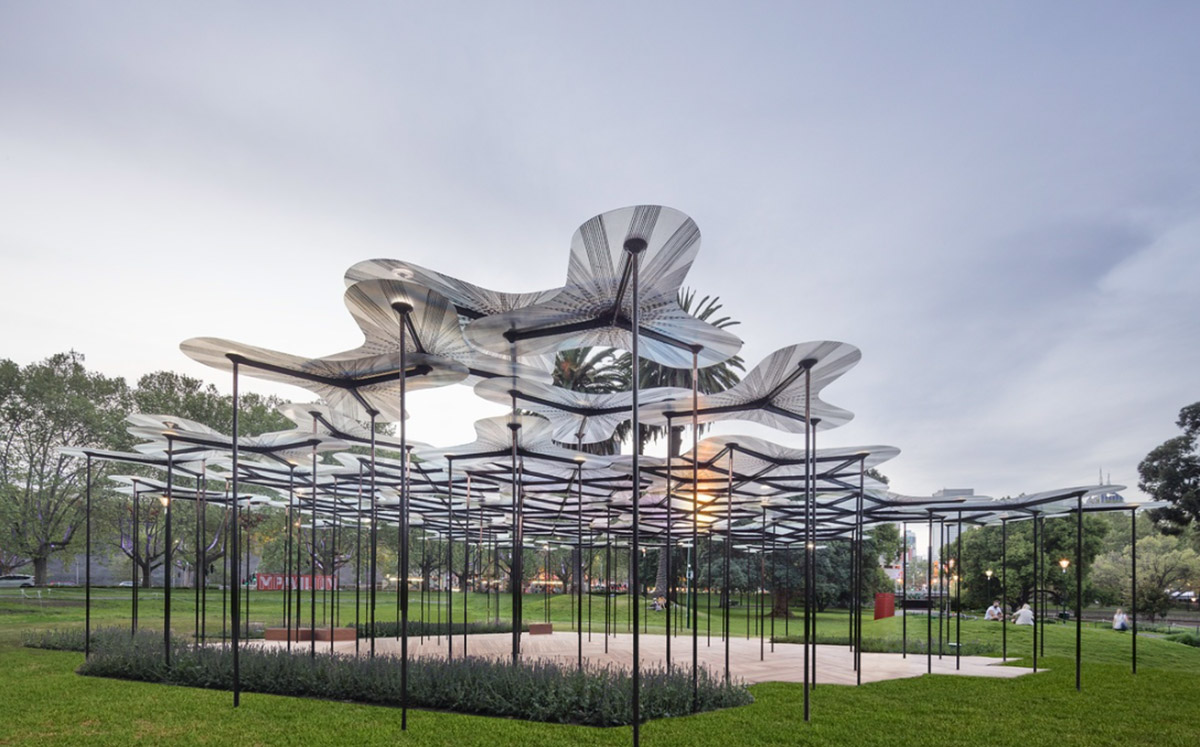 MPavilion 2015 Reveals Forest Canopy Design by Amanda Levete