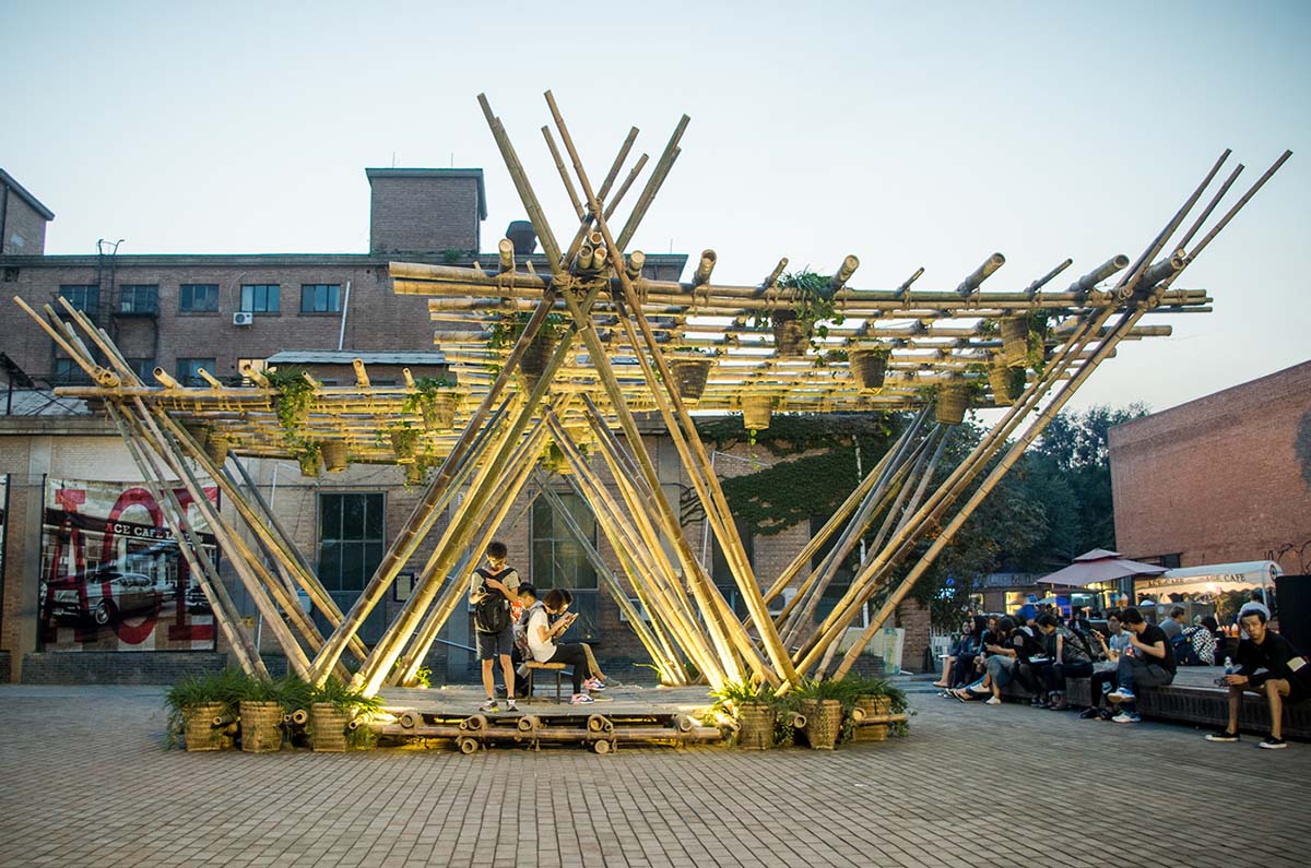 Penda revealed new ecological-Bamboo city vision rethinking the process and sustainable materials