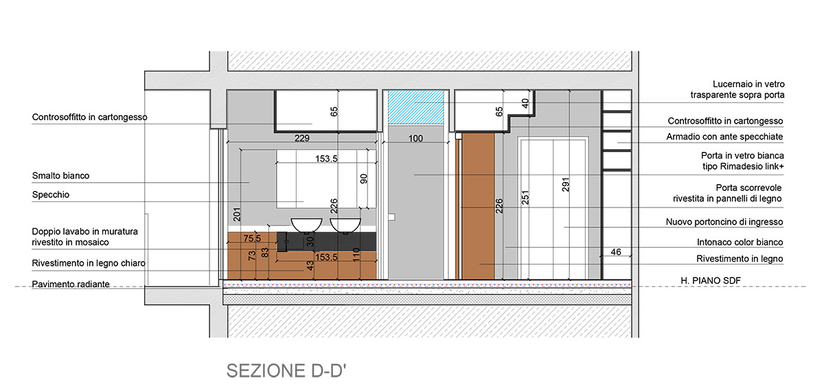 BLA Architecture renovates ’’Elda’’ residential unit with new materials and plan adaptation in Italy