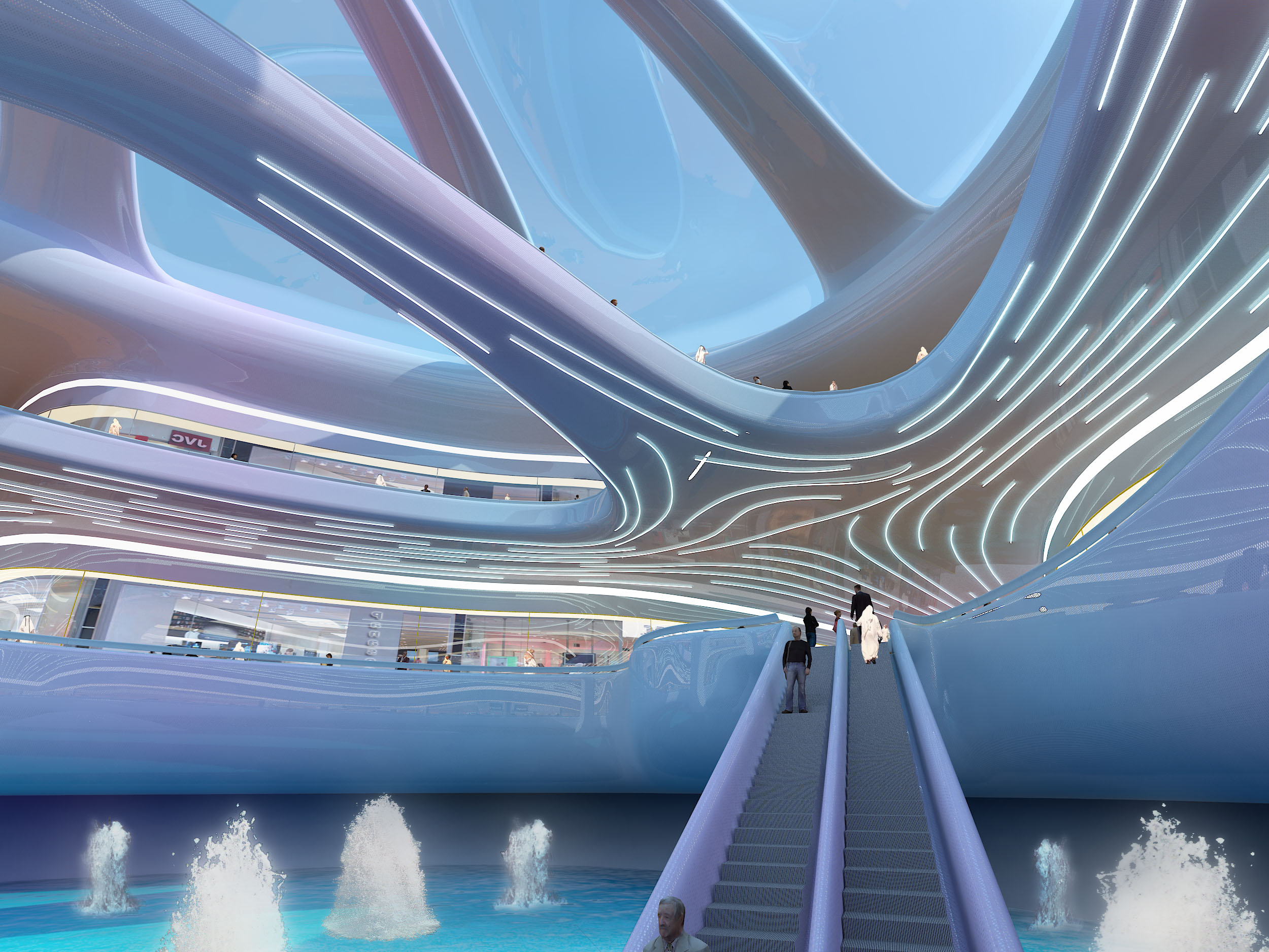 DSO-Plex spaceship designed by S&ouml;hne & Partner Architekten