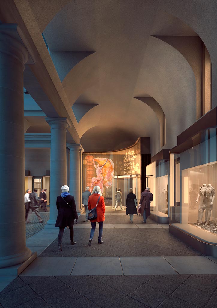 Royal Opera House ’Open Up’ project receives planning approval