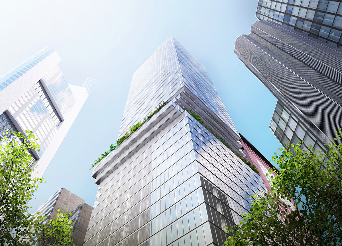 BIG proposes a new high-rise for Frankfurt city center