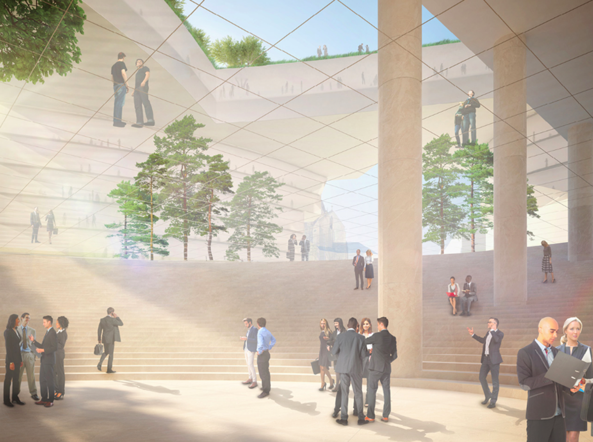 MVRDV reveals highly praised vision for transformation of Oslo’s government quarter