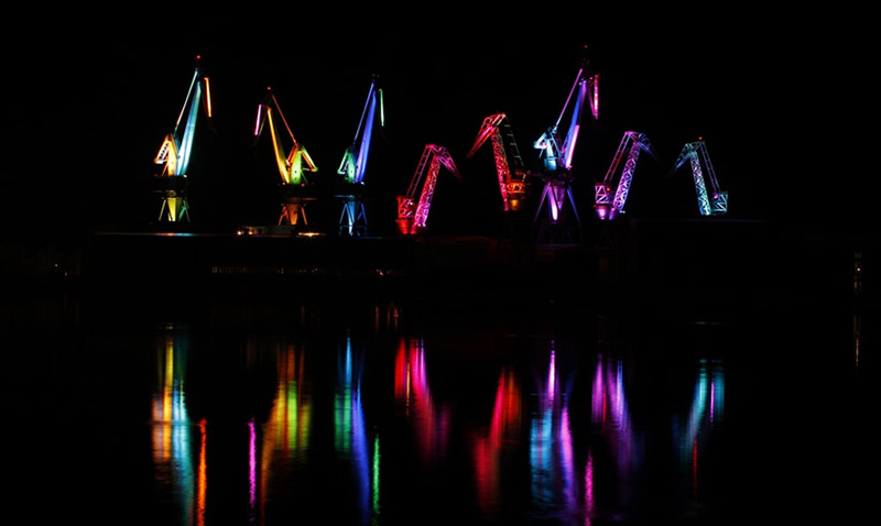 Dancing Cranes is a real work of art in Istria