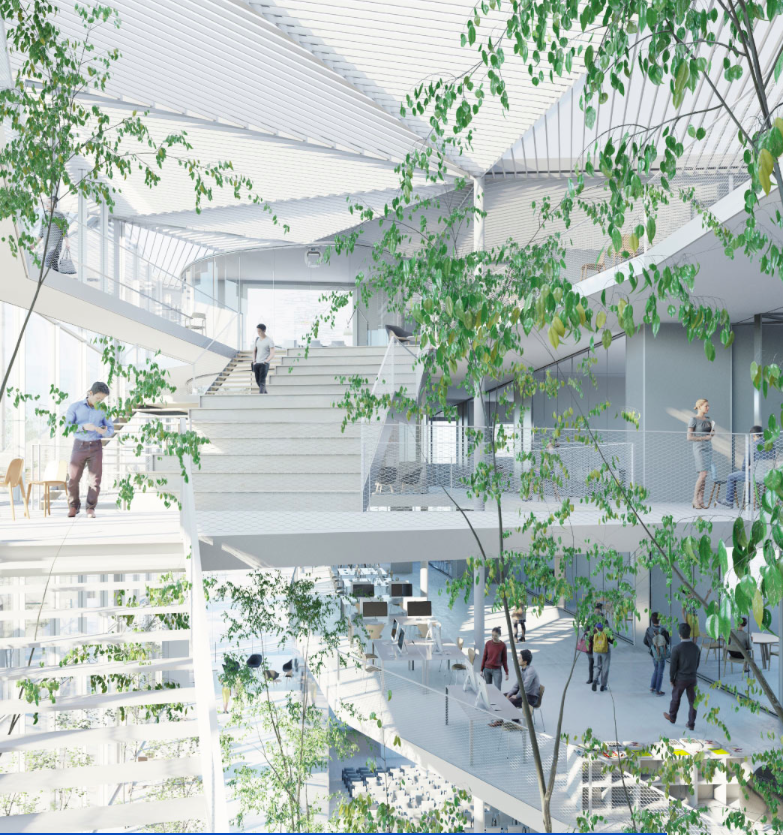 New Learning center for the polytechnique school in Paris-Saclay