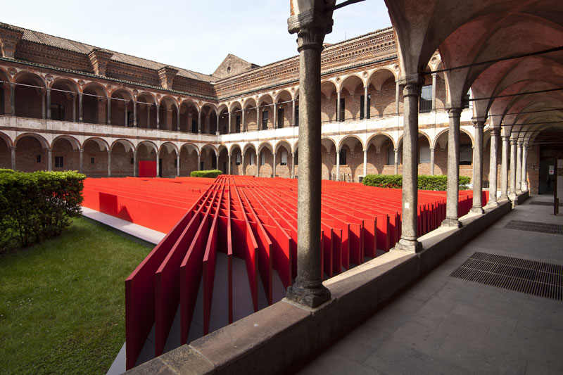 Daniel Libeskind’s ’’Future Flowers’’ at the 2015 Salone del Mobile
