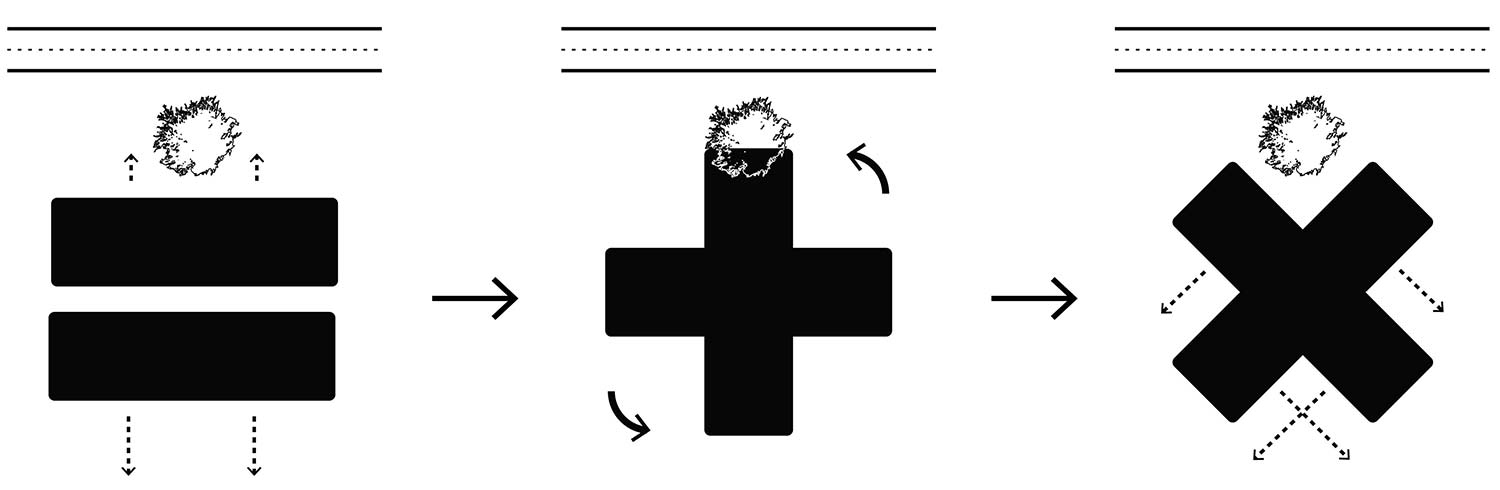 Cadaval & Solà-Morales’ ’’X House’’ neutralizes itself with its unique appearance on the cliff