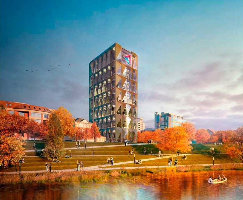 Designs Unveiled for Landmark RMK Headquarters in Yekaterinburg