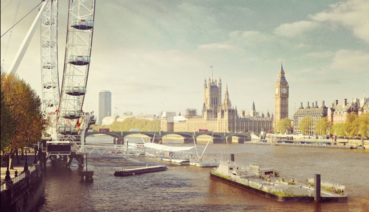 The Thames swimming pool has broken a record on Kickstarter wits its £131.000 cowdfunding