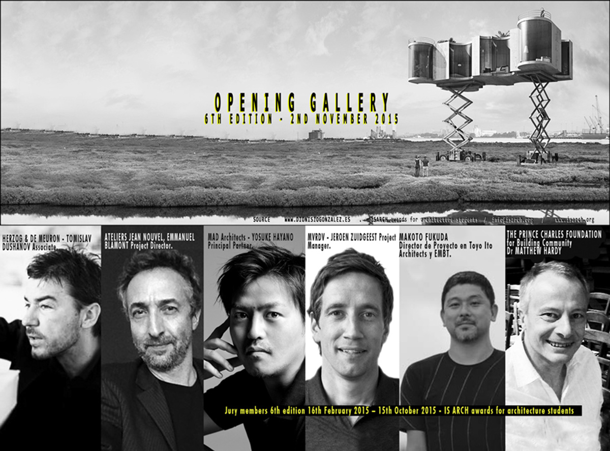 IS ARCH awards for architecture students presents 6th Edition’s Openning Gallery