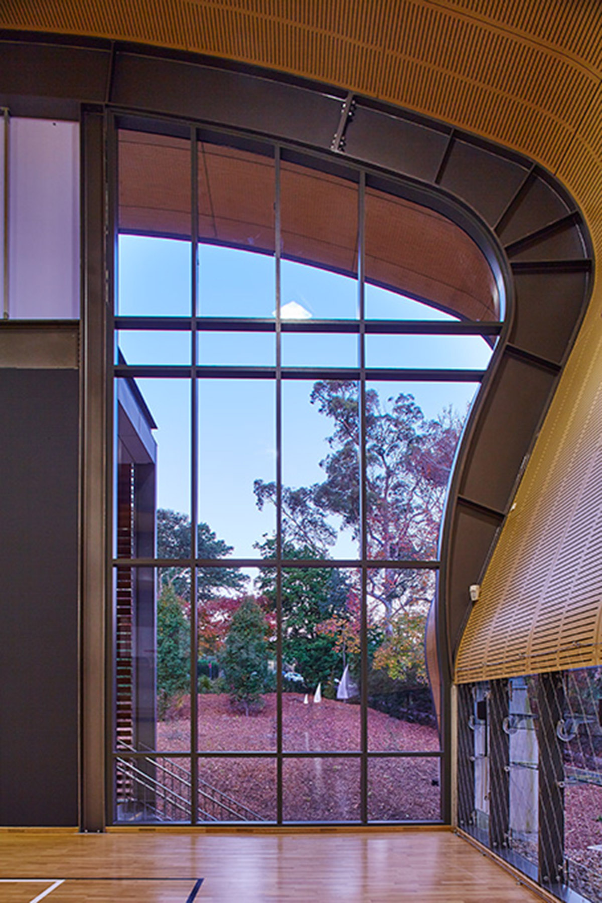 AJ+C completed abbotsleigh multipurpose school sports hall and sports field