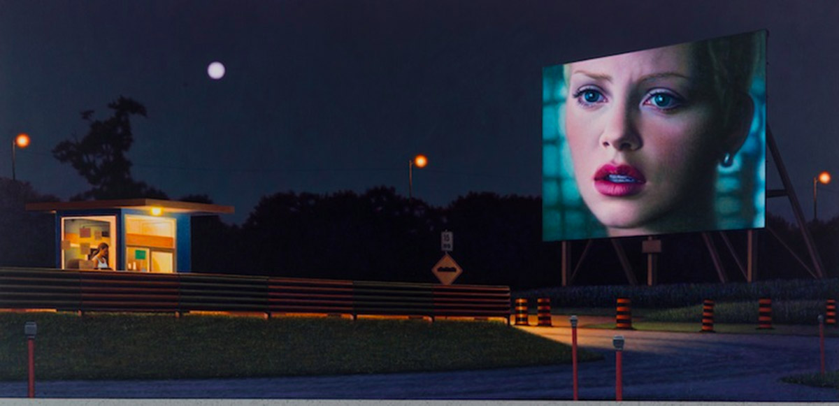 Andrew Valko creates artistic paintings of Hollywood stars as a realistic movie