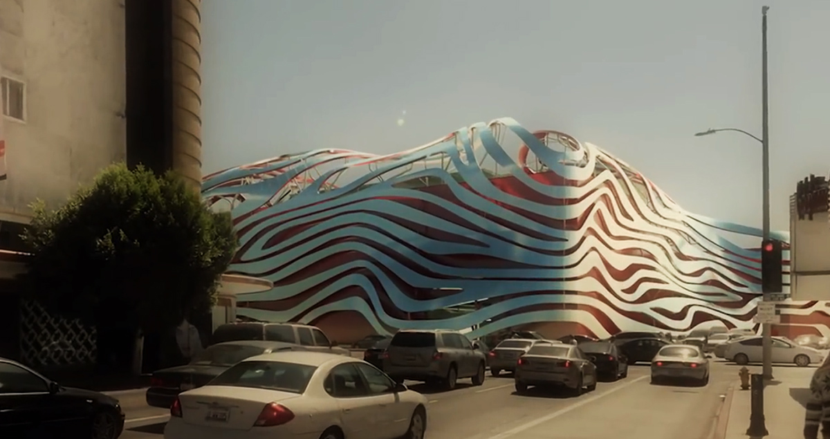 Kohn Pederson Fox’s The Petersen Automotive Museum will re-open in December of 2015