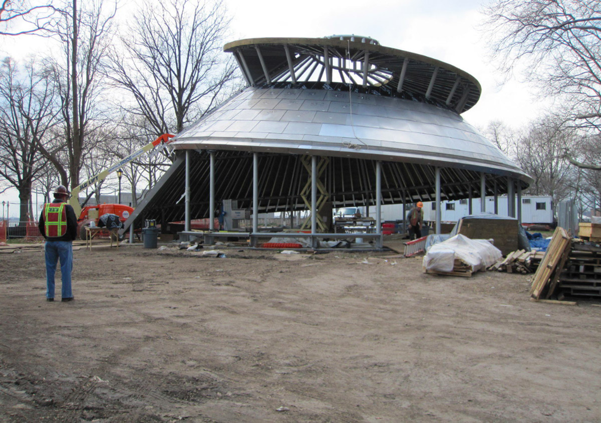 WXY designs a spiraling ecological structure that transforms art and architecture into an instrument