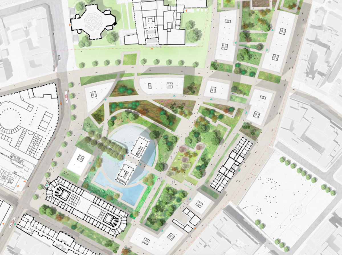 MVRDV reveals highly praised vision for transformation of Oslo’s government quarter