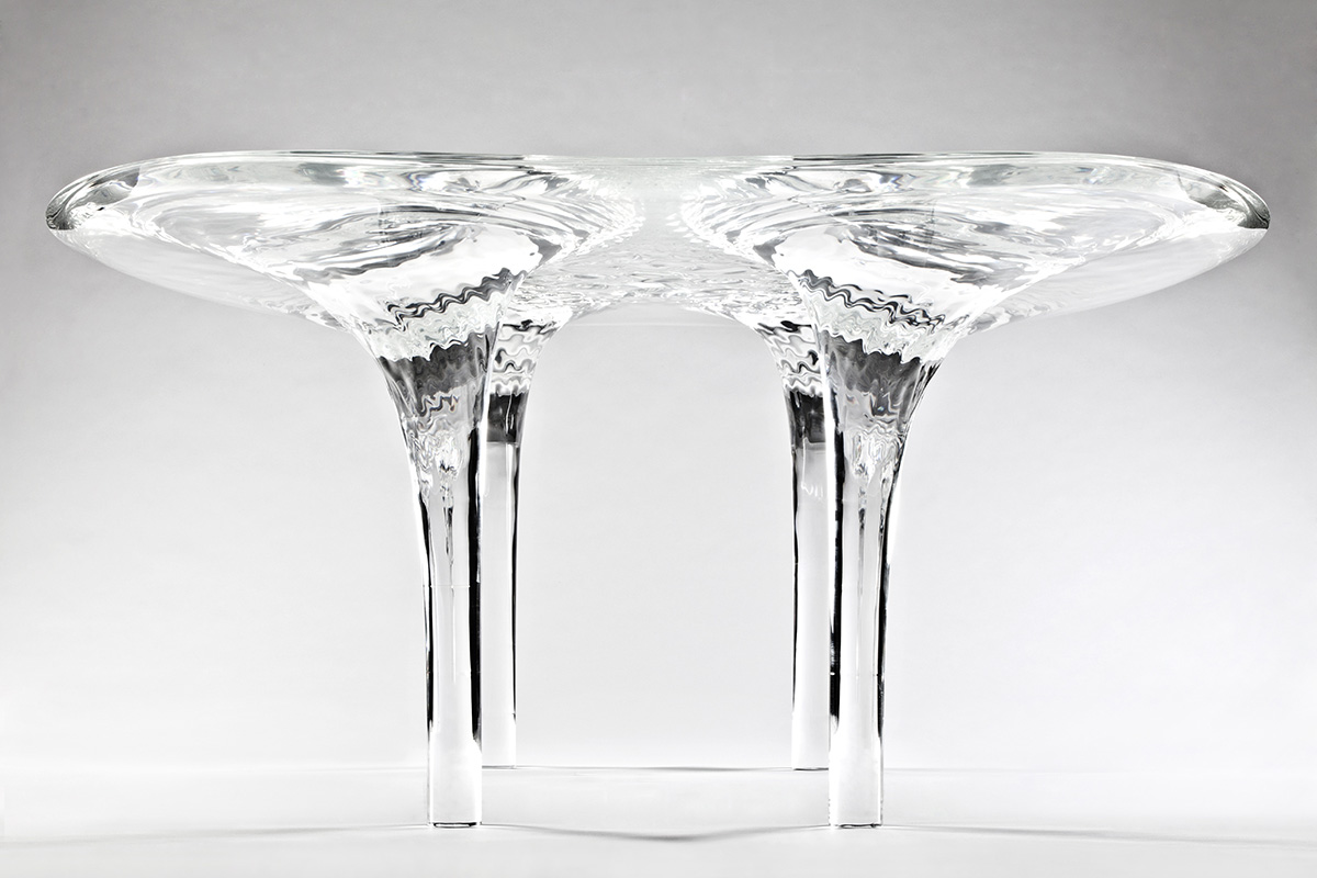 Zaha Hadid’s Liquid Glacial Collection for David Gill Gallery