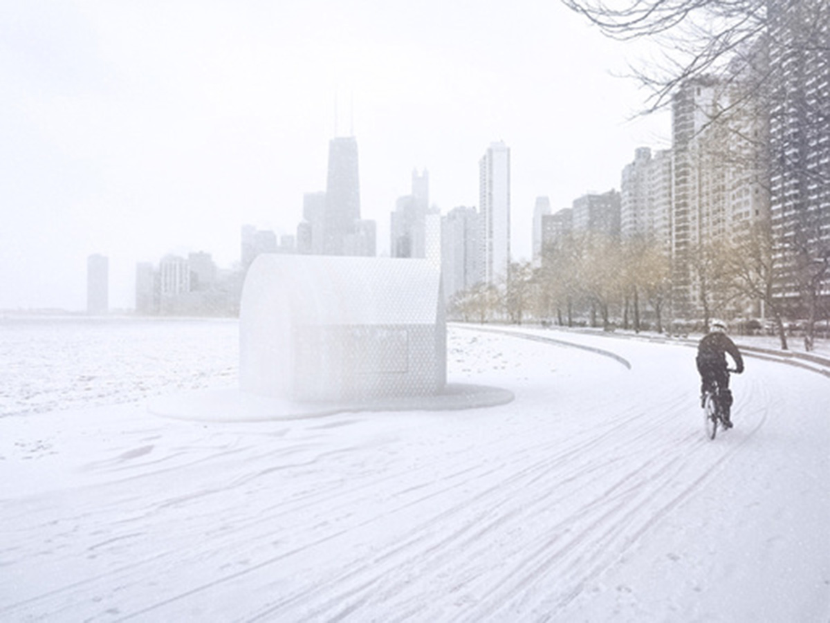 Chicago Architecture Biennial exhibits ministructures on Chicago&rsquo;s lakefront