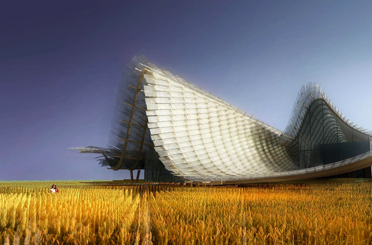 China Pavilion is “The Land of Hope” also turns into a structural show at Expo Milano 2015