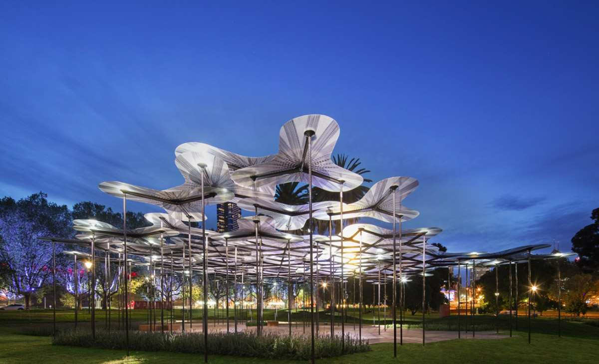 MPavilion 2015 Reveals Forest Canopy Design by Amanda Levete