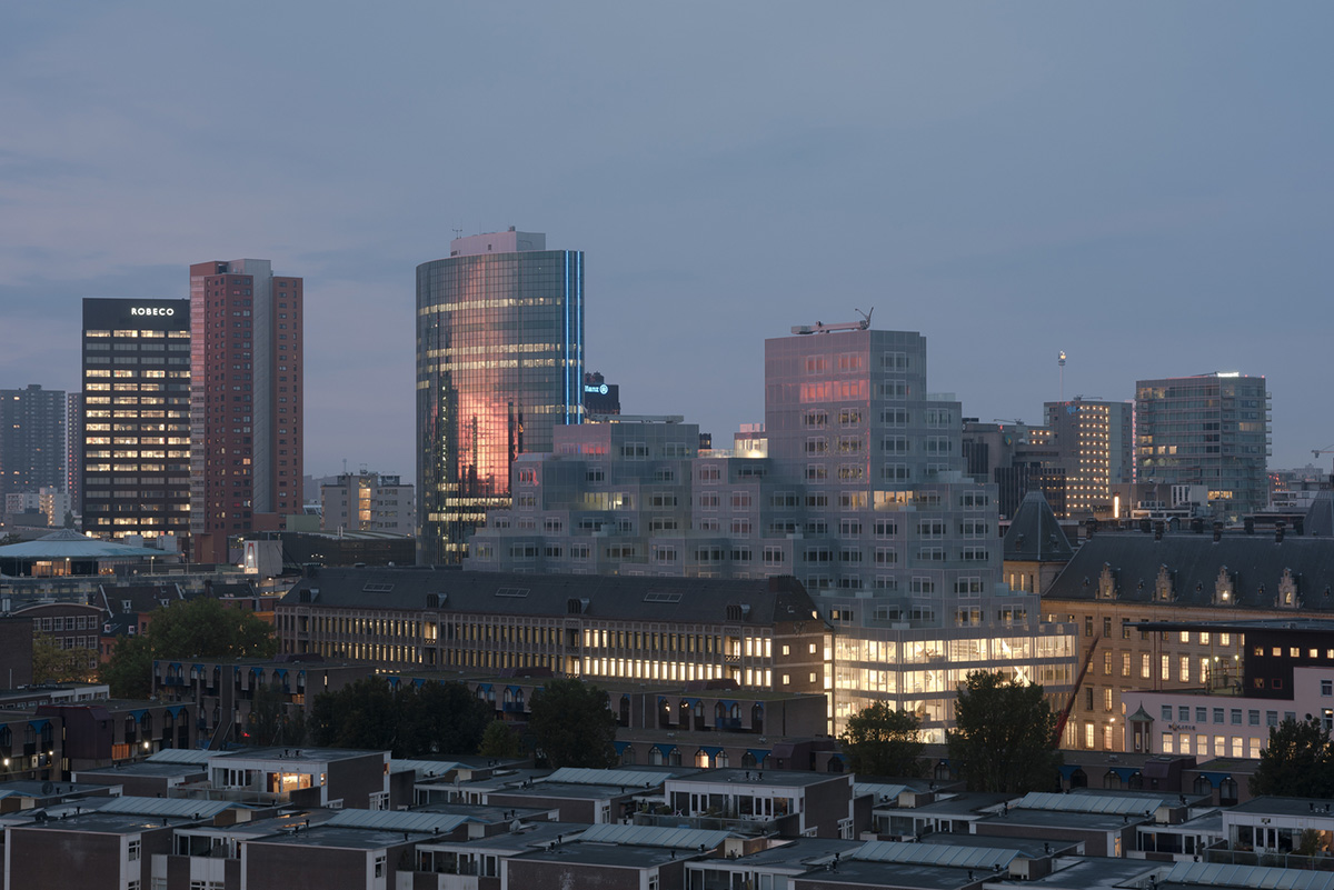 Explore OMA&rsquo;s mountainy structure, Timmerhuis opens to the public in Rotterdam