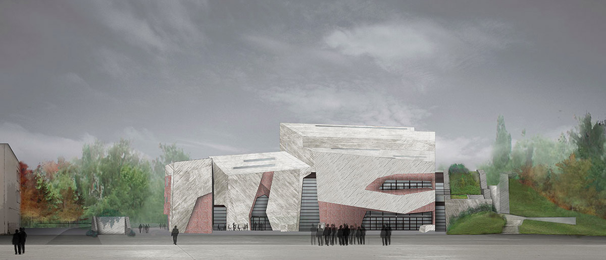 Fernando Menis’ CKK Jordanki Concert Hall in Torun presents a cave-like building