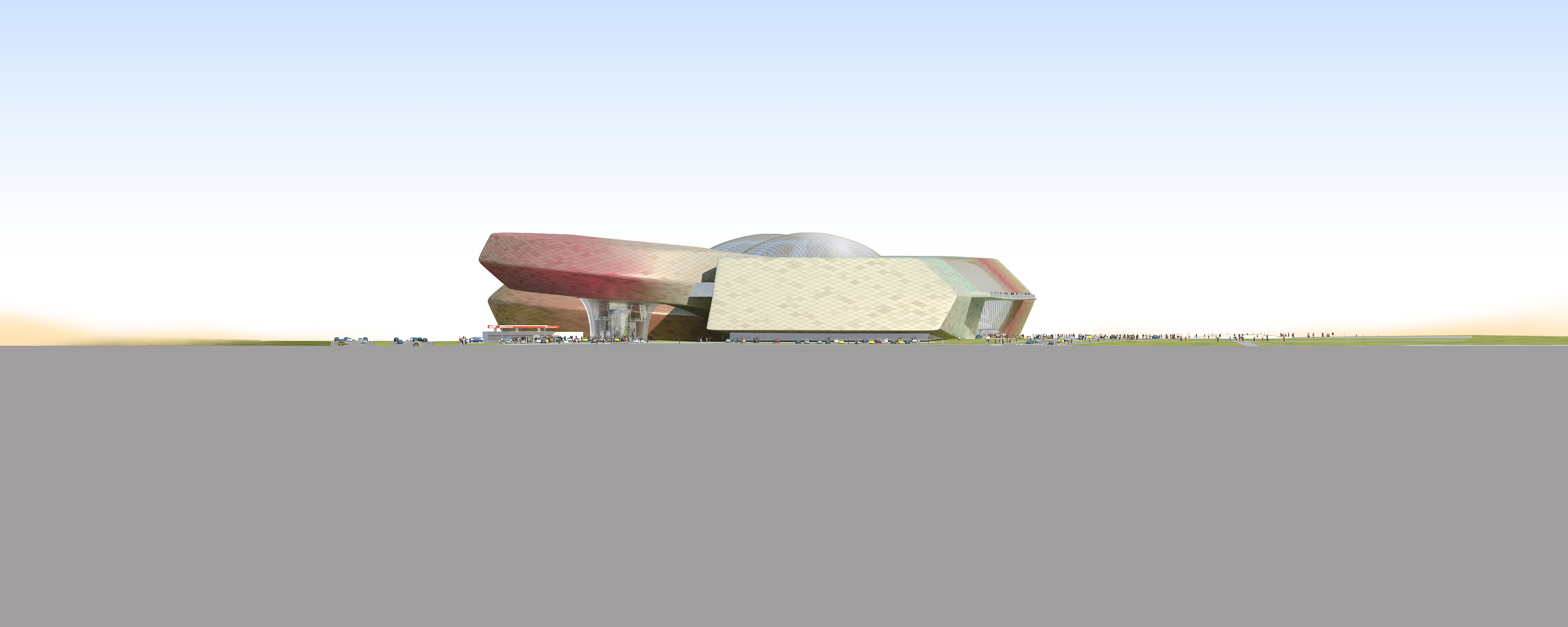 DSO-Plex spaceship designed by S&ouml;hne & Partner Architekten