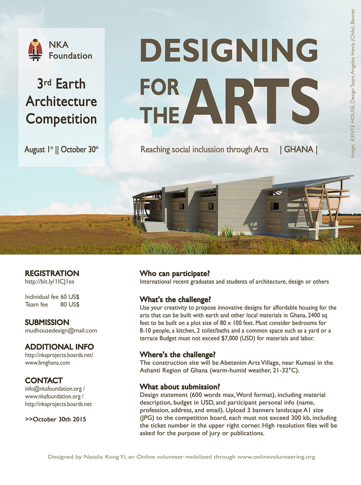 Designing For The Arts: 3rd Earth Architecture Competition