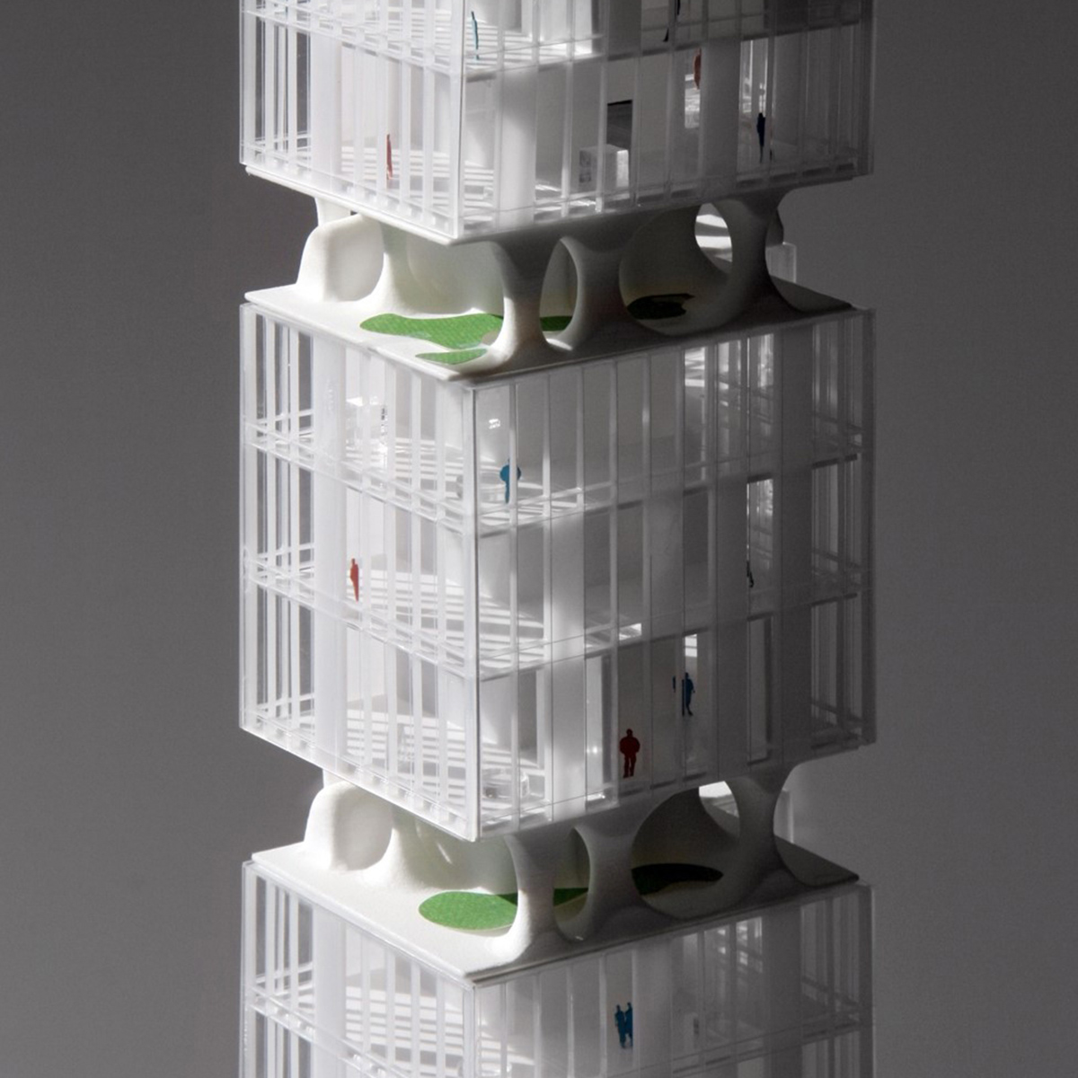 ODA NY proposes an ultra-slender tower that provides wider green spaces with its sculptural gardens