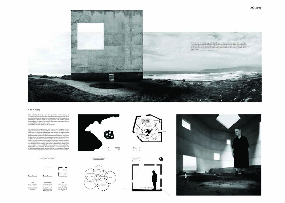 Site Art Center Fortress of Cresmina, Portugal Competition Winners Announced