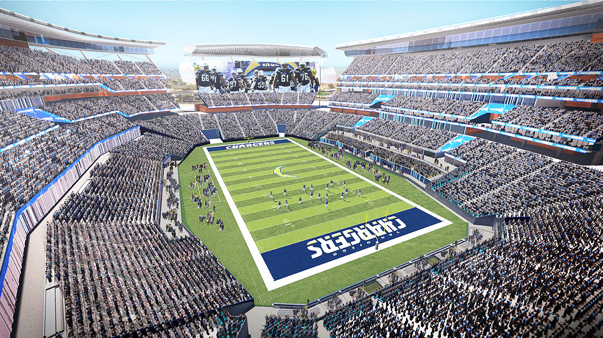 New San Diego Stadium Concept Plans revealed by Populous