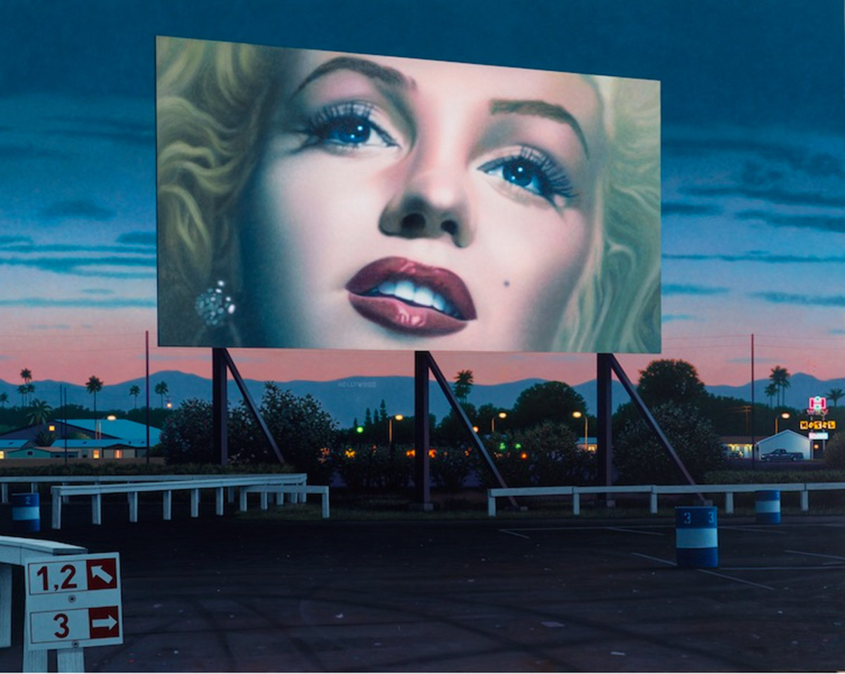 Andrew Valko creates artistic paintings of Hollywood stars as a realistic movie