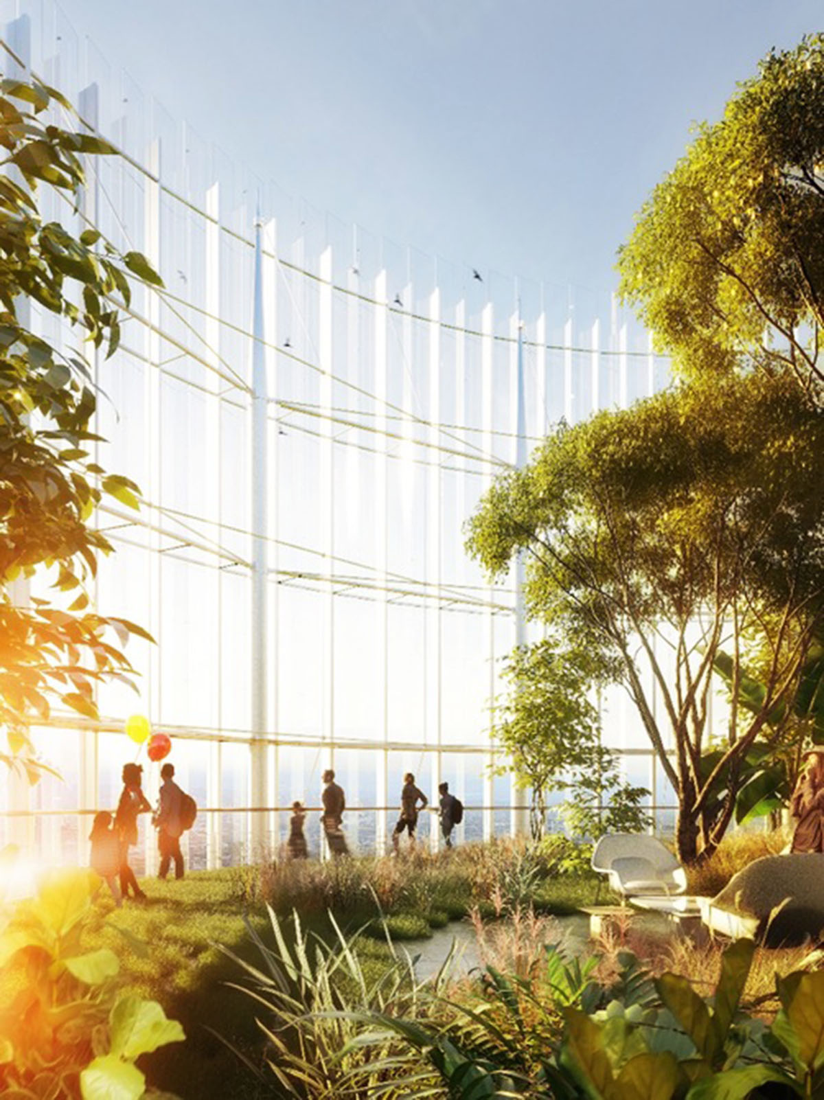 Renzo Piano proposes a new elegant-cylindirical skyscraper for London