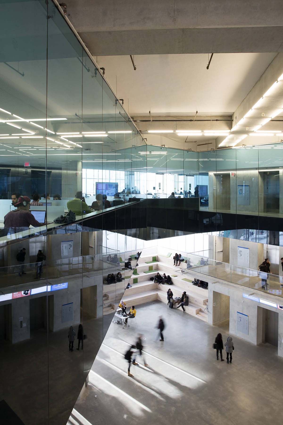 Sn&oslash;hetta&rsquo;s crystallized-sculptural building is a new gathering space for students in Toronto