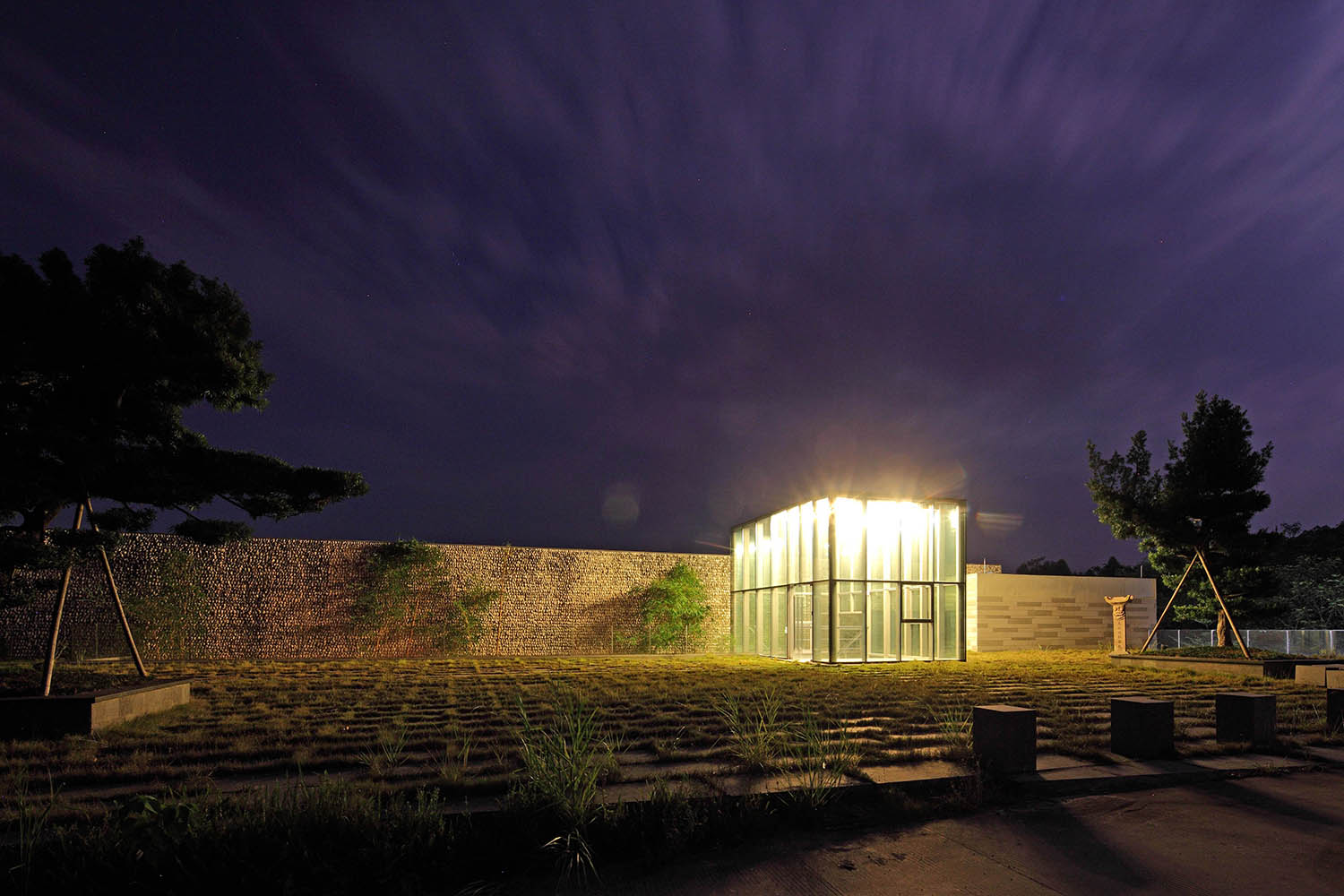 Luofu Shan Shui Museum shows the best use of materiality in its outer skin