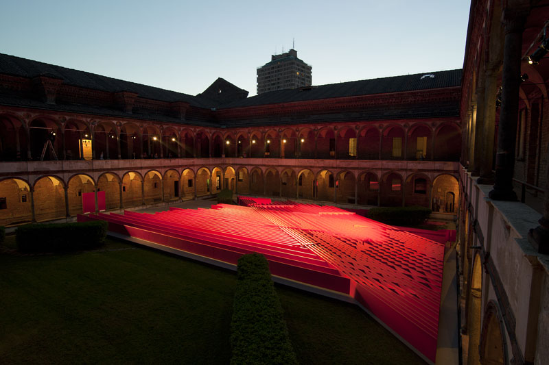 Daniel Libeskind’s ’’Future Flowers’’ at the 2015 Salone del Mobile
