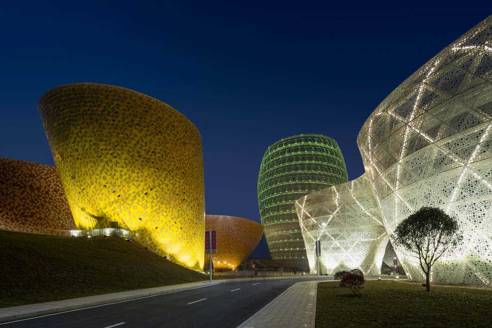 Liling World Ceramic Art City in China designed by Archea Associati
