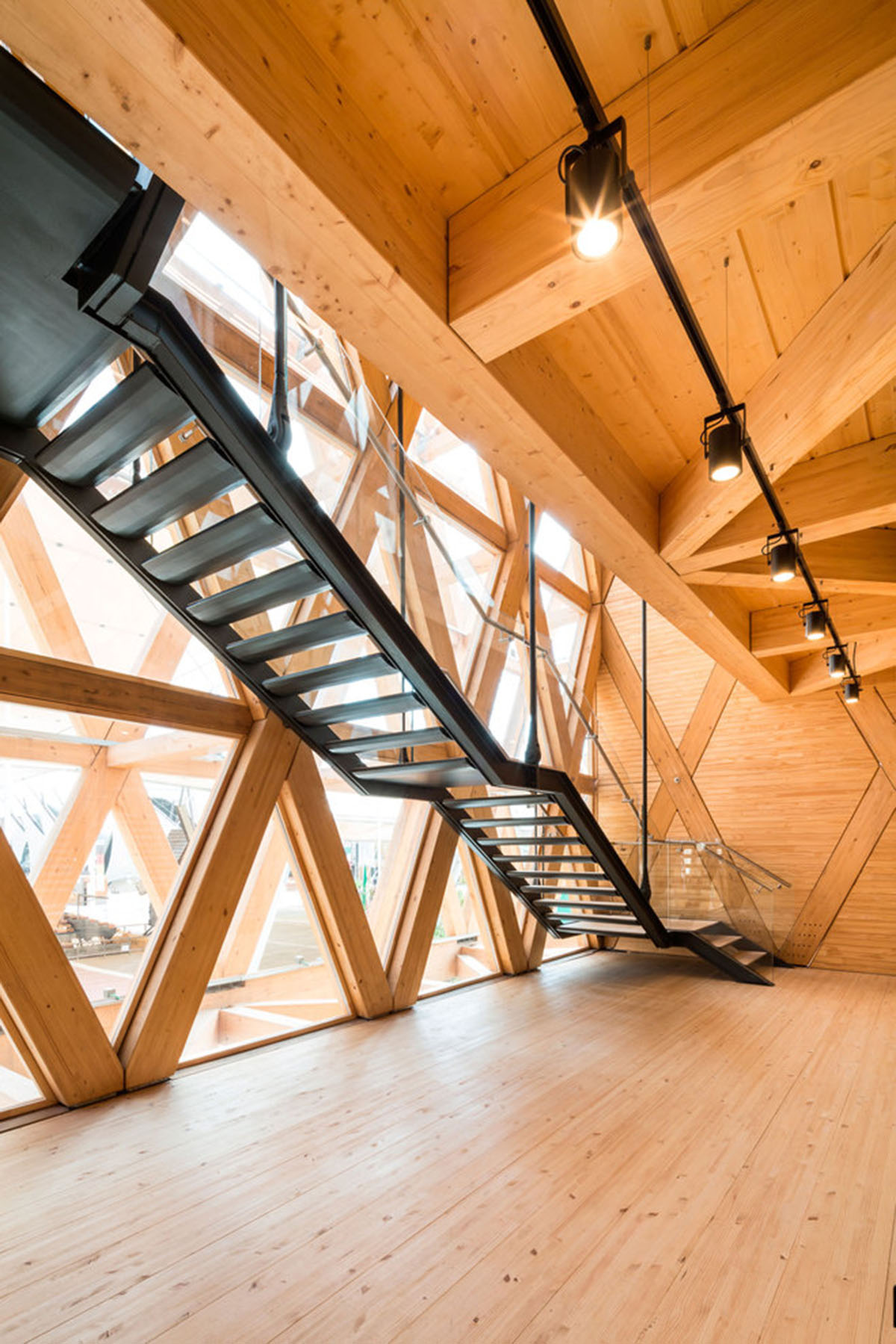 Undurraga Devés Arquitects designed a fully-structural framework for Chilean Pavilion - Expo Milano