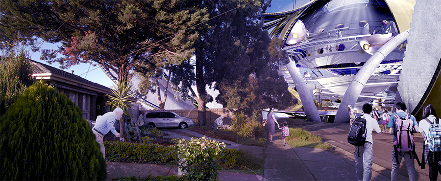 ‘In Search of a Suburban Domain’ RMIT University Major Project Design Thesis-Graduating Project