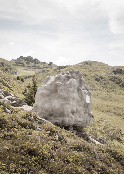 Bureau A designed a stone cabin ’’Antoine’’ in Swiss Alps