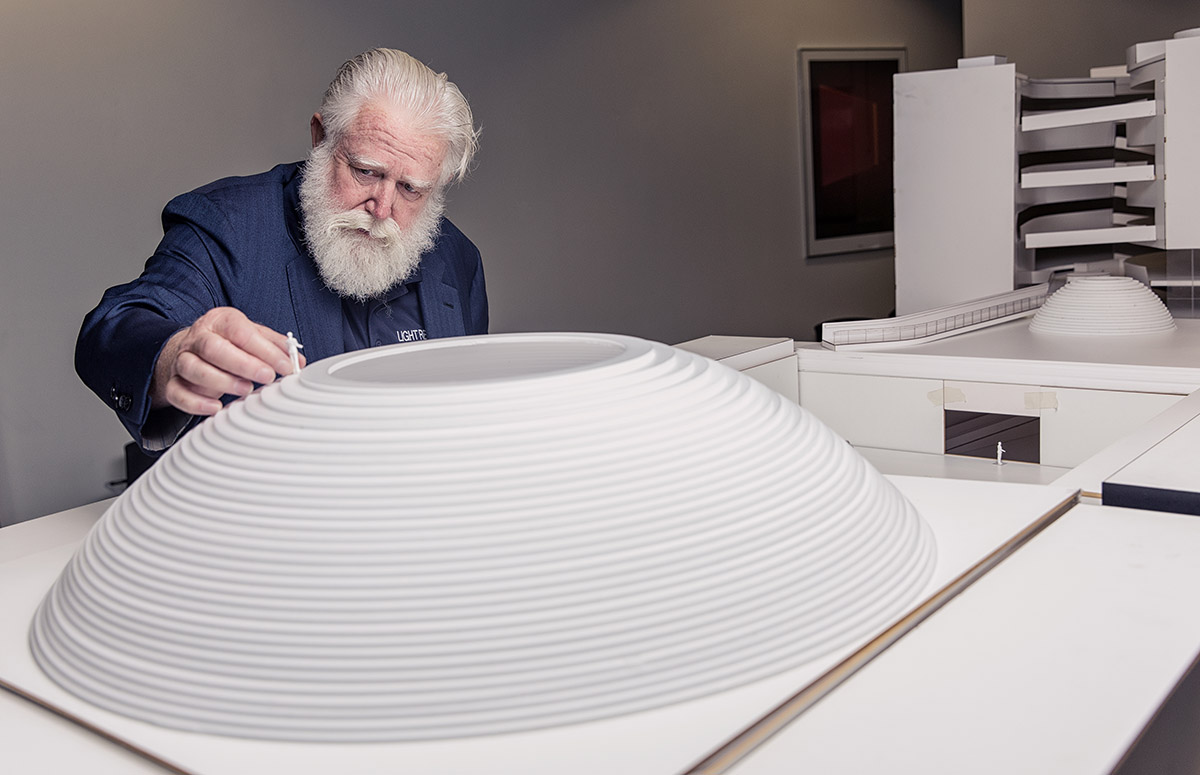 Schmidt hammer lassen architects collaborates with James Turrell takes ARoS to ’The Next Level’