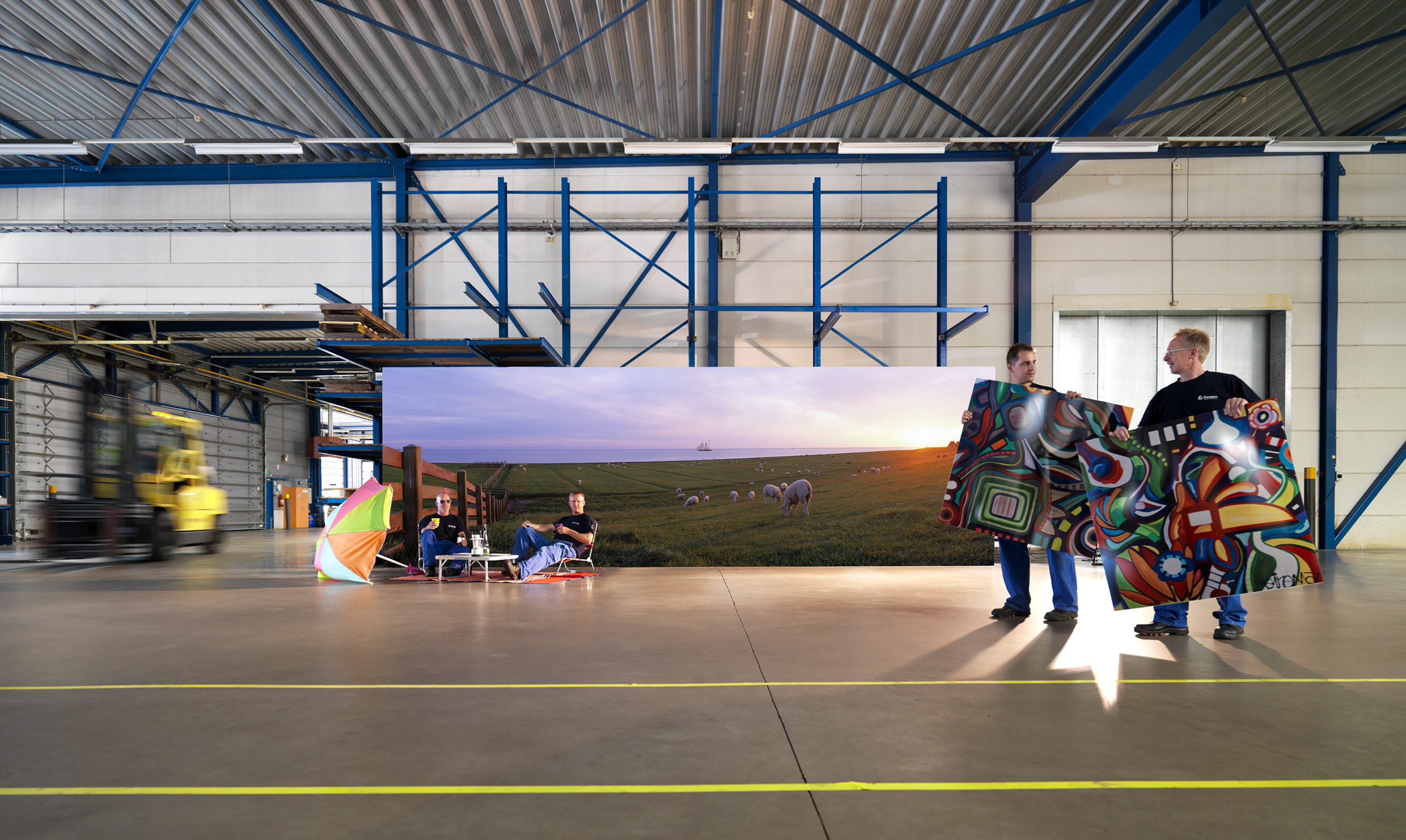 Open Competition: Transform our factory wall with complete freedom of design