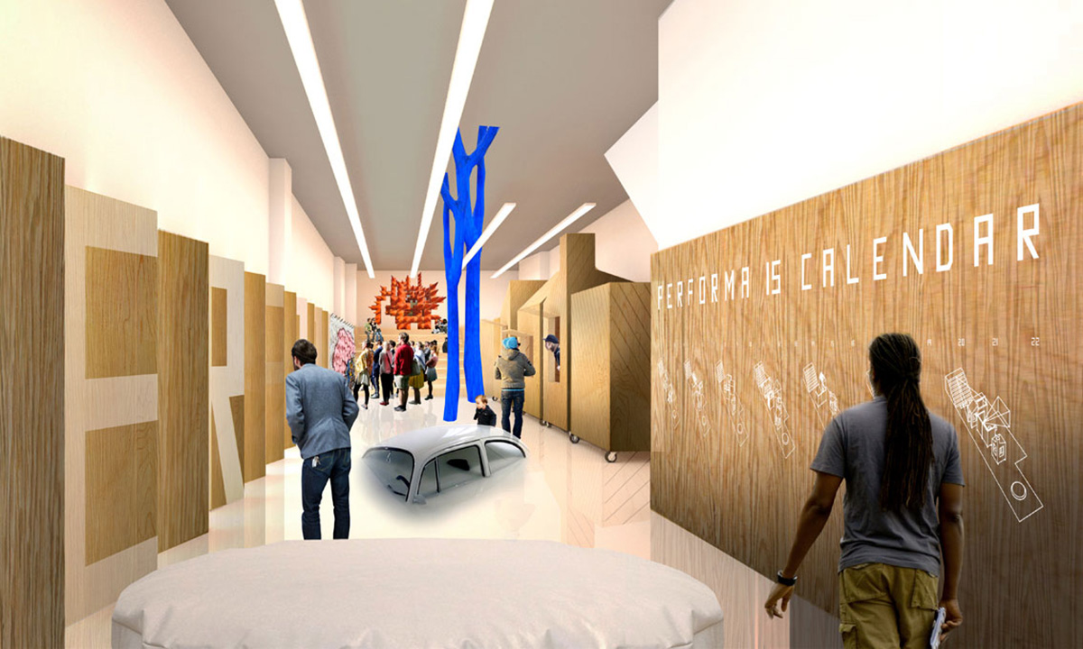 HAO & Matthias Altwicker Architect reinterpret performance and architecture for Performa 15 Art Hub