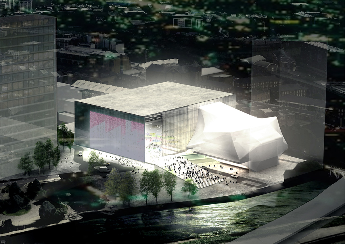 OMA’s first major public building ’’The Factory’’ won competition for Manchester