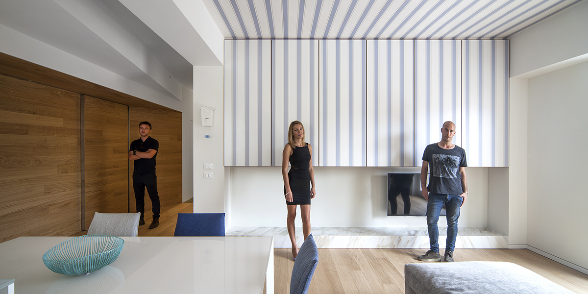 BLA Architecture renovates ’’Elda’’ residential unit with new materials and plan adaptation in Italy